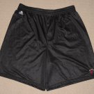 NBA Basketball Miami Heat Adidas Shorts Adult 2XL XXL Black Logo Sewn Stitched