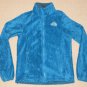 Womens The North Face Full Zip Osito Fleece Jacket Coat XS Extra Small Blue