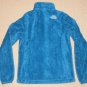 Womens The North Face Full Zip Osito Fleece Jacket Coat XS Extra Small Blue