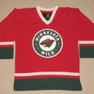 NHL Hockey Minnesota Wild Jersey Shirt Kids Boys Girls Youth Large 14-16 Red
