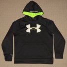 Boys Under Armour Storm Loose Hoodie Sweatshirt Pullover Youth Medium YMD Black