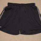 Womens Under Armour Heatgear Athletic Fitness Running Workout Shorts Large Black