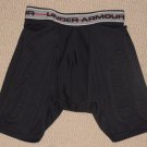 Boys Under Armour UA Cup Pocket Padded Compression Shorts Youth Large YLG Black