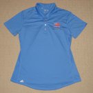 Womens Adidas 2016 US Amateur Oakland Hills SS Golf Polo Shirt Medium Blue