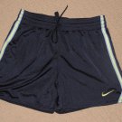 Womens Nike Dri-Fit Running Athletic Yoga Fitness Training Gym Shorts Small Blue