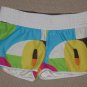 Womens Roxy Swim Suit Surf Beach Pool Summer Board Trunks Shorts Swimwear Sz: 9