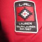 Womens Lauren Active By Ralph Lauren Full Zip Jacket Coat Hoodie X1 Red Black