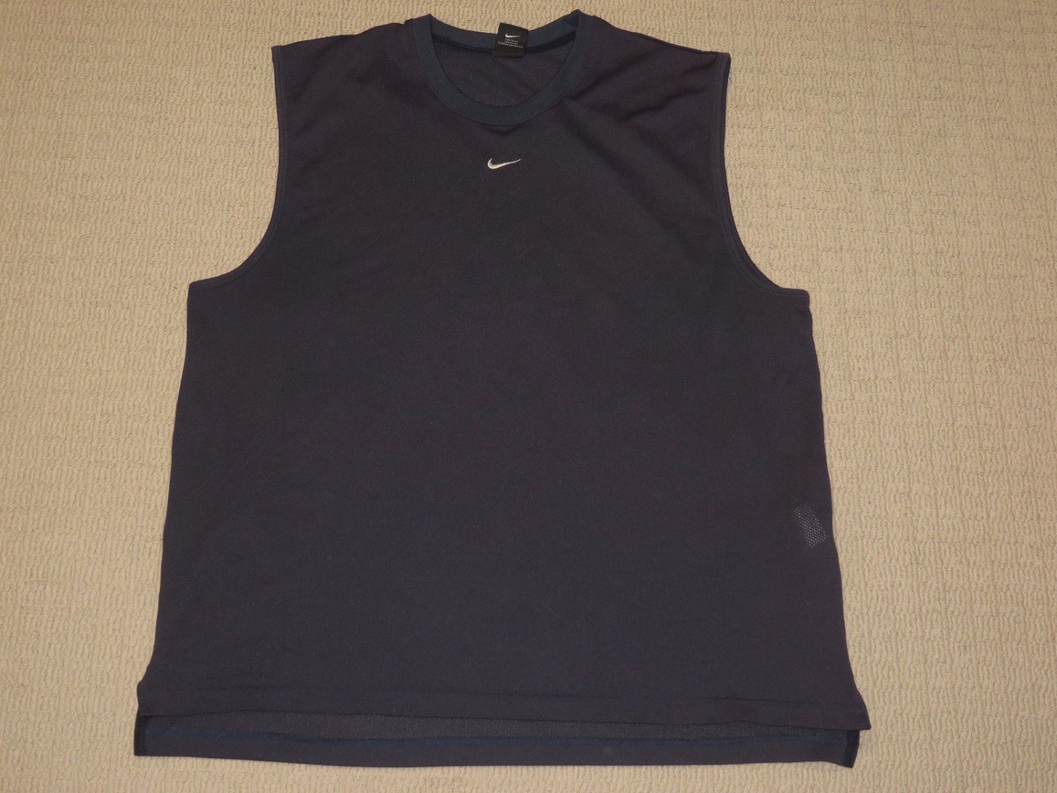 Mens Nike Athletic Running Workout Fitness Sleeveless Tank Top XXL 2XL Blue