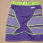 Girls Adidas Climalite Base Layer Compression Padded Shorts Youth Large Purple