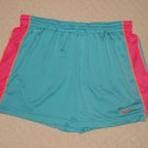 Womens Nike Dri-Fit Running Athletic Yoga Training Workout Gym Shorts XL Green