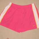 Womens Nike Running Athletic Fitness Training Workout Shorts Large 12-14 Pink