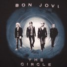 Concert Bon Jovi The Circle Tour 2010 T-Shirt Medium Black Hard Rock Pop Metal