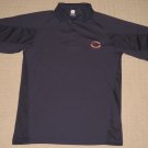 NFL Football Chicago Bears Short Sleeve Golf Polo Shirt Medium Team Apparel Blue