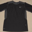 Boys Nike Dri-Fit Short Sleeve SS Shirt Youth XLarge Black Athletic Fitness Gym