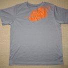 Boys Under Armour Heatgear Short Sleeve SS Shirt Youth XL XLarge Gray Football