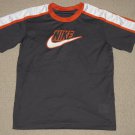 Boys Nike Athletic Fitness Running Workout Short Sleeve Shirt Youth Large Gray