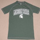 NCAA University Michigan State Spartans SS Shirt Small Rivalry Threads Green