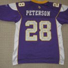 NFL Football Minnesota Vikings Adrian Peterson Jersey Youth Large 14-16 Reebok