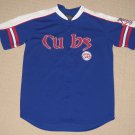 MLB Baseball Vintage Chicago Cubs Derrek Lee #25 Sewn Jersey Youth Large Blue
