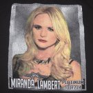 Concert Miranda Lambert Platinum Tour 2014 2-Sided T Shirt Large Graphic Tee
