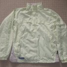Womens Columbia Packable Waterproof Jacket Windbreaker Rain Coat Medium Lime