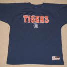 MLB Baseball Detroit Tigers SS Shirt Youth Large 16-18 Mighty Mac Sports Blue