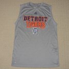 MLB Detroit Tigers Adidas Climalite Tank Top Boys Kids Youth Large 14-16 Gray