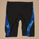 Mens Speedo Swimwear Swimsuit Jammer Compression Swim Short Sz: 26 Black Blue