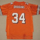 NFL Vintage Cleveland Browns Reuben Droughns #34 Jersey Youth Large 14-16 Reebok