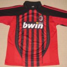 Vintage AC Milan Bwin Soccer Football Futbol Jersey SS Shirt Adult XL XLarge