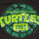 Mens Teenage Mutant Ninja Turtles Shirt Large Black Graphic Tee 100% Polyester