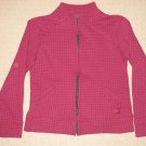 Womens Fila F Box Heritage Vintage Retro Tracksuit Jacket Small Dark Pink