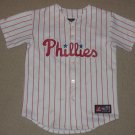 MLB Baseball Philadelphia Phillies Ryan Howard Sewn Jersey Youth Medium Majestic