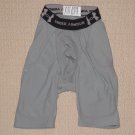 Mens Under Armour UA Cup Pocket Base Layers Compression Shorts SM Small Gray