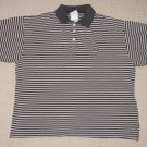 Mens Lacoste Casual Short Sleeve SS Polo Shirt Sz 6 Striped Green Alilgator Logo