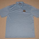 Mens Nike Dri-Fit Embroidered Hampton Bay Short Sleeve SS Polo Shirt Large Blue