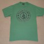 Mens Volcom Stone Logo SS Short Sleeve T Shirt S Small Green Graphic Tee Shirt