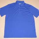 Mens Nike Dri-Fit Tour Performance Short Sleeve Golf Tennis Polo Shirt XL Blue