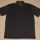 Mens Nike Fit Dry Tiger Woods Short Sleeve SS Golf Polo Shirt XL XLarge Black
