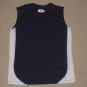 Mens Under Armour Compression Base Layer Sleeveless Tank Top LG Large Blue White