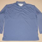 Mens Columbia PHG Performance Hunting Gear Long Sleeve Polo Shirt XL XLarge Blue