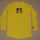 Body Glove Rash Guard Surf Long Sleeve Shirt Youth Sz: 16 Yellow UV protection