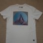 Mens Volcom Stone Logo SS Short Sleeve T Shirt S Small White Graphic Tee Shirt