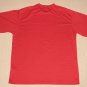 Mens Nike Performance Athletic Running Workout Short Sleeve Shirt L Large Red