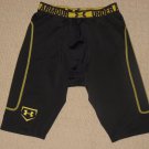 Mens Under Armour UA Cup Pocket Base Layer Compression Shorts MD Medium Black