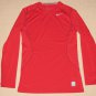 Mens Nike Pro Combat Fitted Dri-Fit Compression Long Sleeve SS Shirt S Small Red