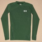 Mens Under Armour Compression Base Layer Long Sleeve LS Shirt SM Small Green