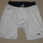 Mens Adidas Climalite Compression Cup Pocket Base Layers Shorts Small White