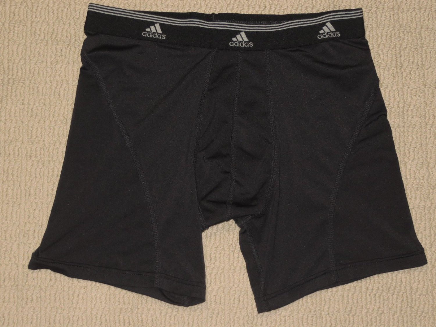 Mens Adidas Climalite Compression Base Layers Shorts Tights Small Black Athletic