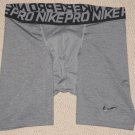 Mens Nike Pro Compression Base Layers Shorts XL XLarge Gray Athletic Exercise